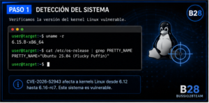 CVE-2026-52943: una vulnerabilidad del kernel Linux permite escalar privilegios hasta root